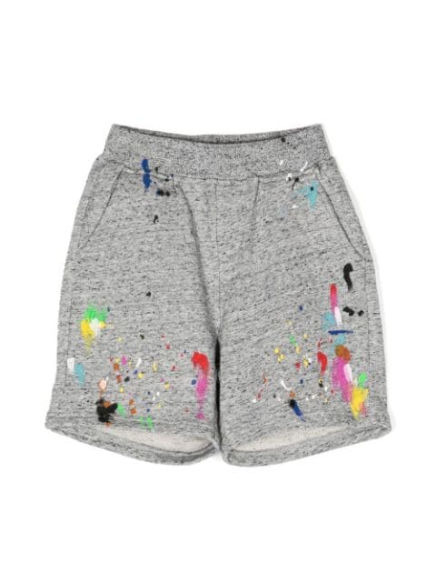 Mostly Heard Rarely Seen 8-Bit Louis paint-splatter track shorts
