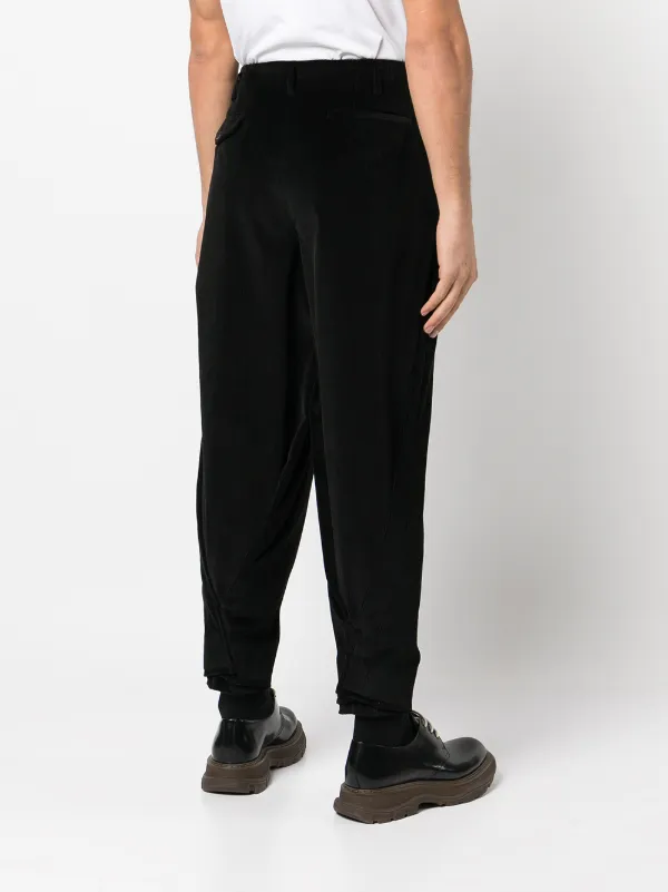 Comme Des Garçons Homme Plus Tapered Corduroy Trousers - Farfetch