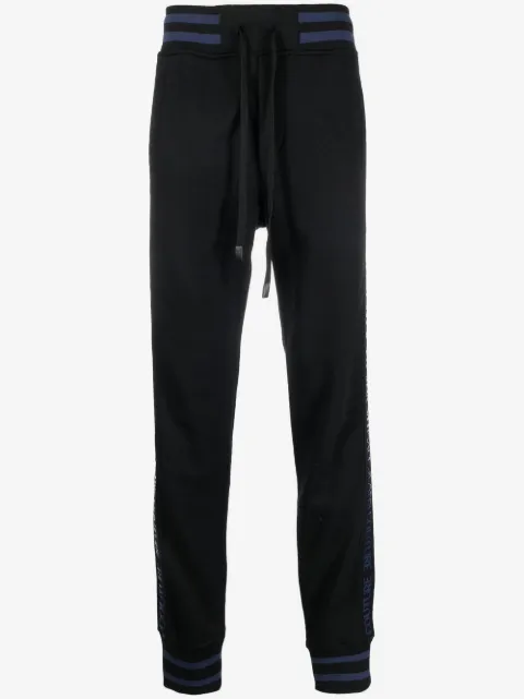 Versace Jeans Couture logo-stripe track pants
