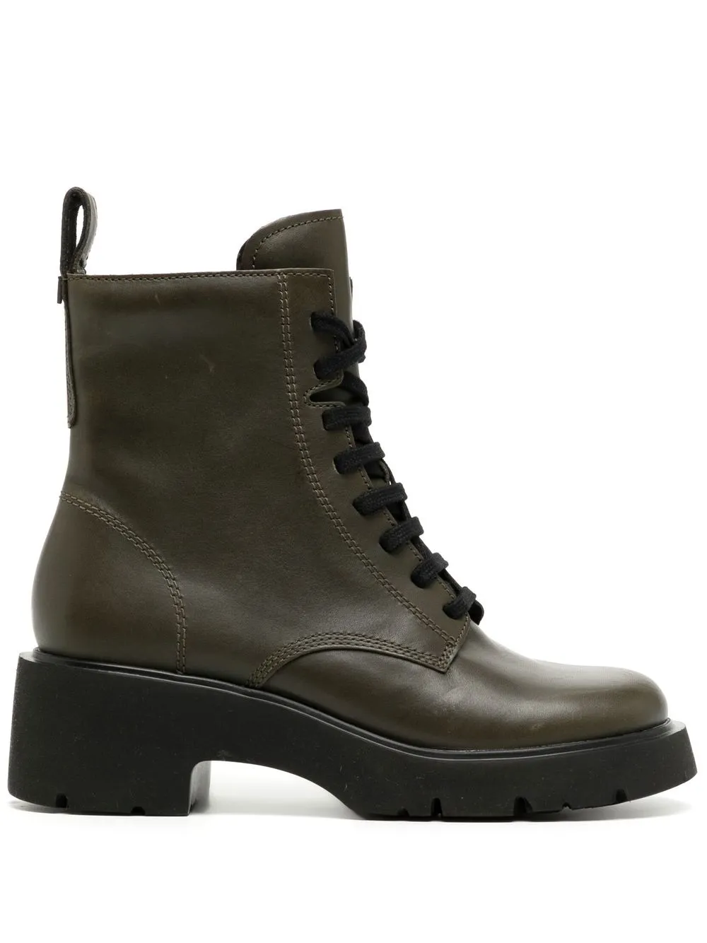 

Camper 50mm leather ankle boots - Green