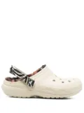 Crocs animal-print panel sandals - Neutrals