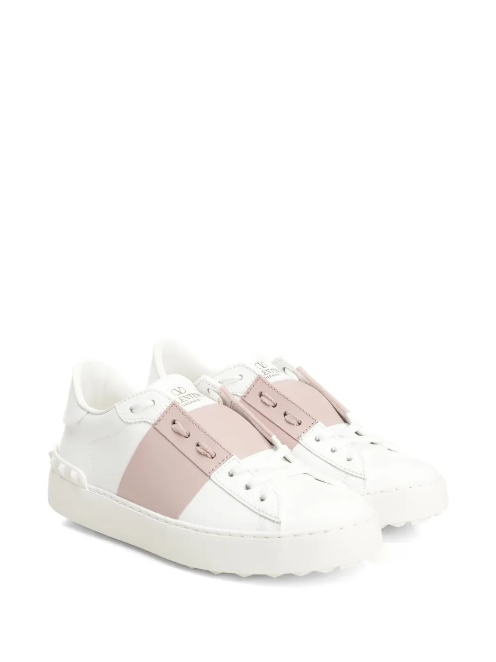 Valentino Garavani Open Sneaker In Calfskin Leather | White | FARFETCH