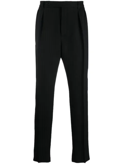 Saint Laurent pinstripe straight-leg trousers