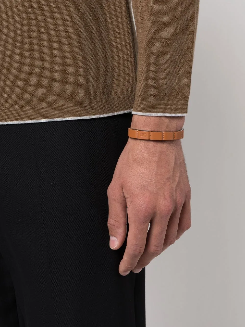 Ferragamo Adjustable punchhole Bracelet Farfetch