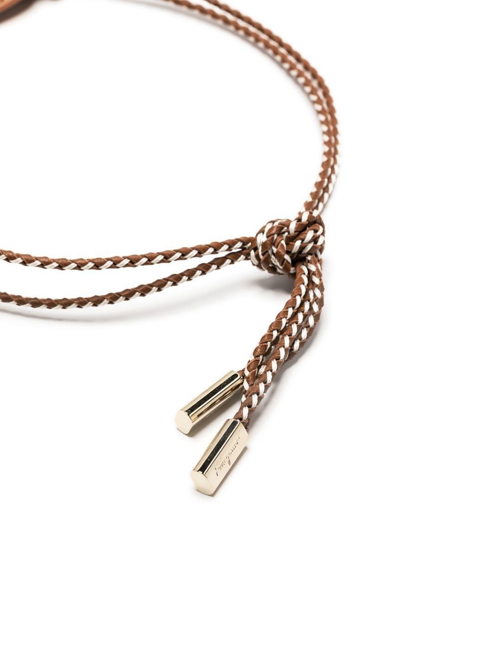 Ferragamo Sella Leather Necklace - Farfetch