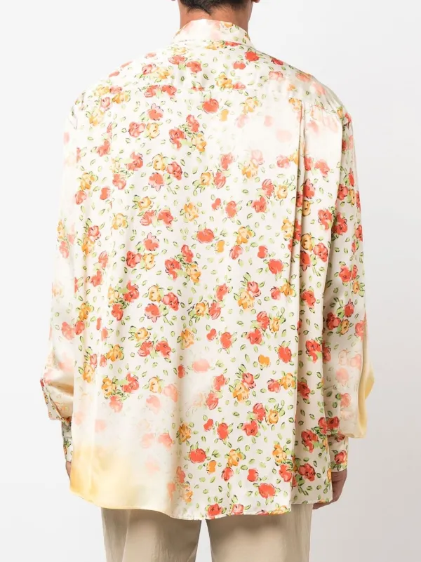 Marni floral-print long-sleeve Shirt - Farfetch