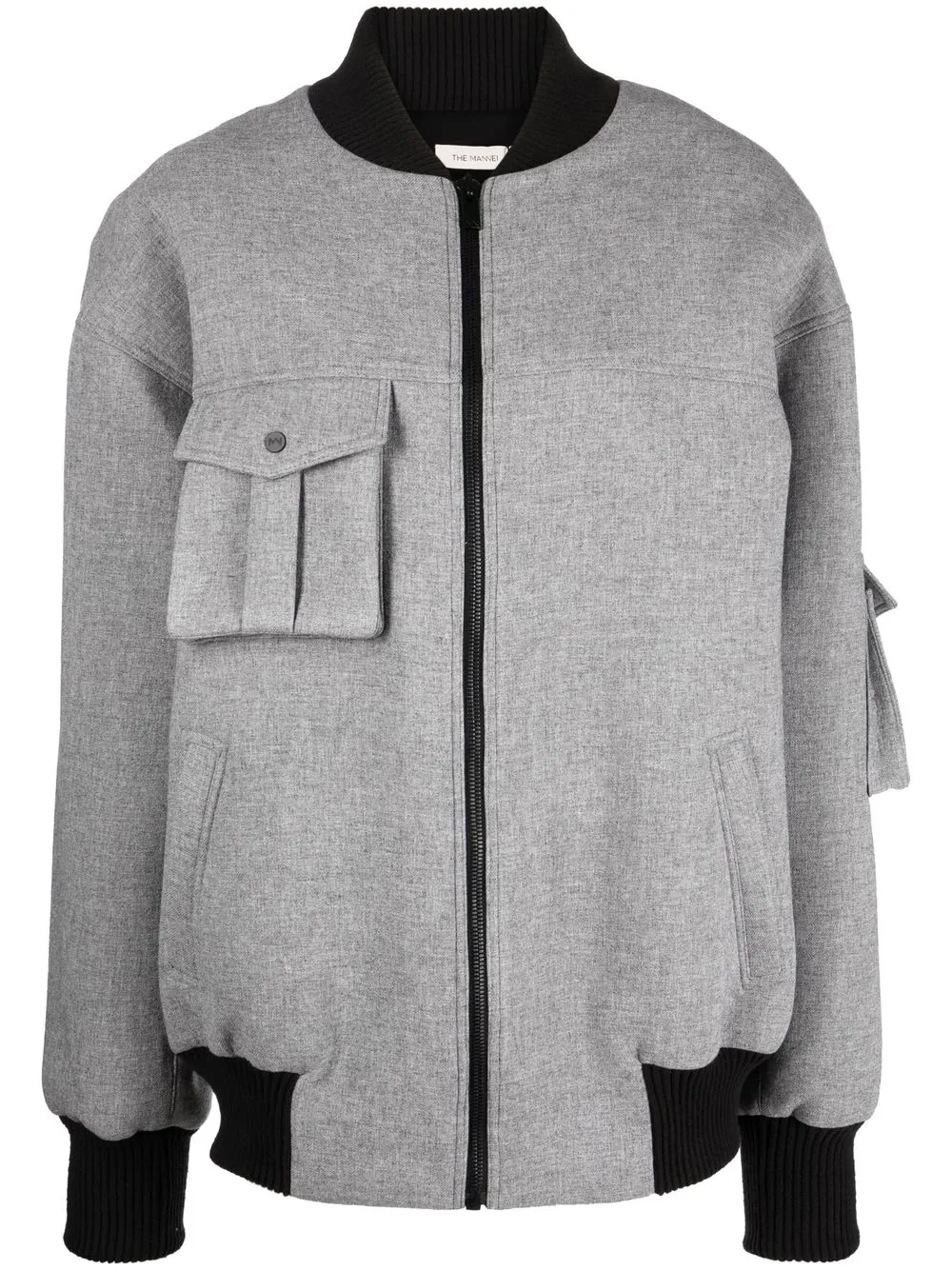 

The Mannei chamarra bomber cargo Lorenzo - Gris