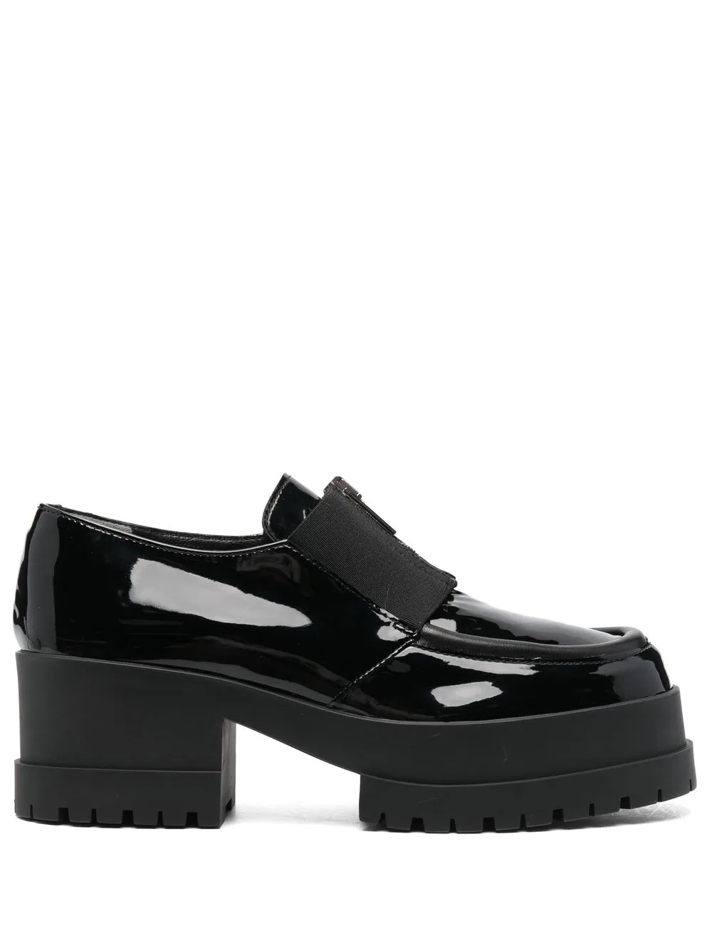 

Clergerie Well patent-leather loafers - Black