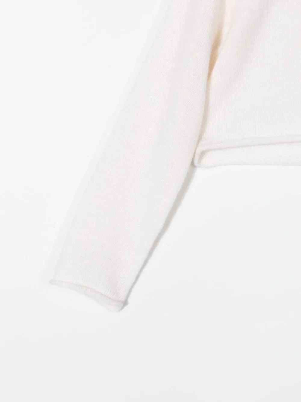  Il Gufo Cardigan Mit Knöpfen   Weiß 