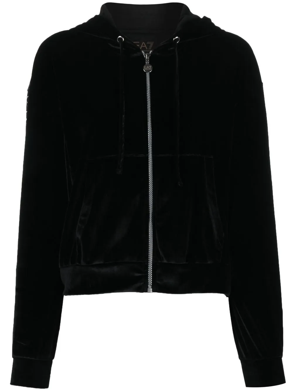 

Ea7 Emporio Armani hoodie con cierre - Negro