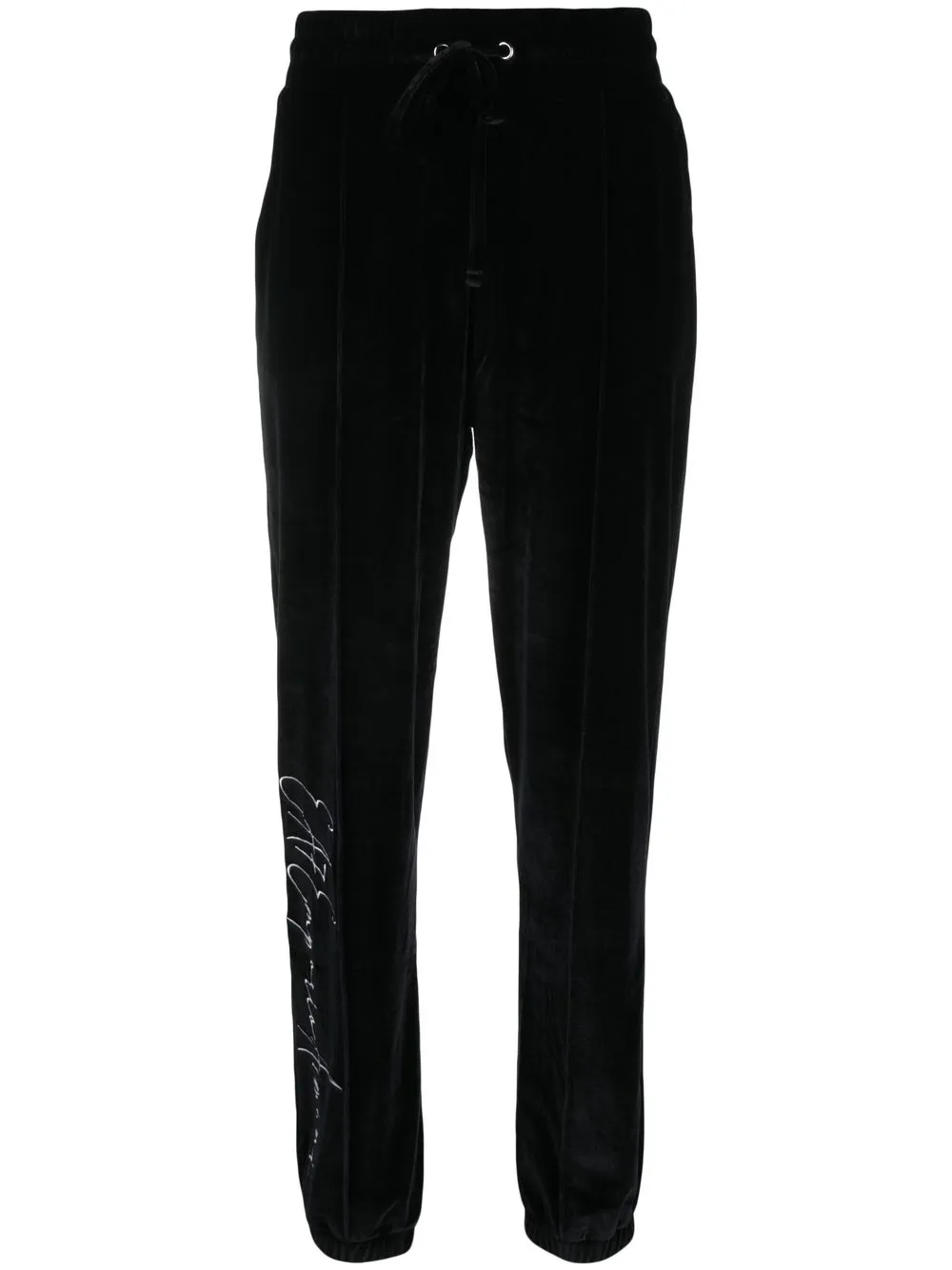 

Ea7 Emporio Armani slim-fit tapered sweatpants - Black