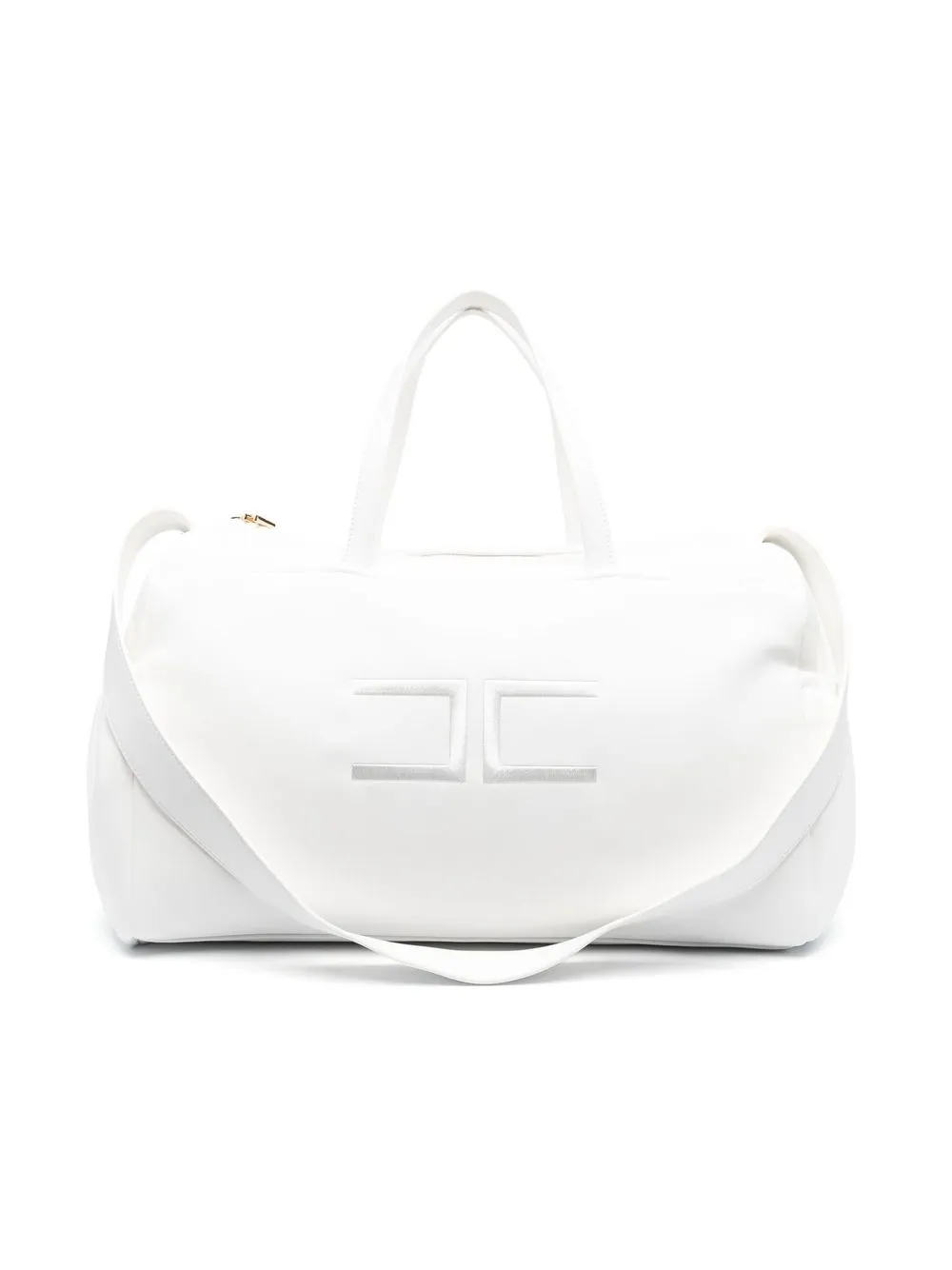 

Elisabetta Franchi La Mia Bambina embroidered-logo changing bag - White