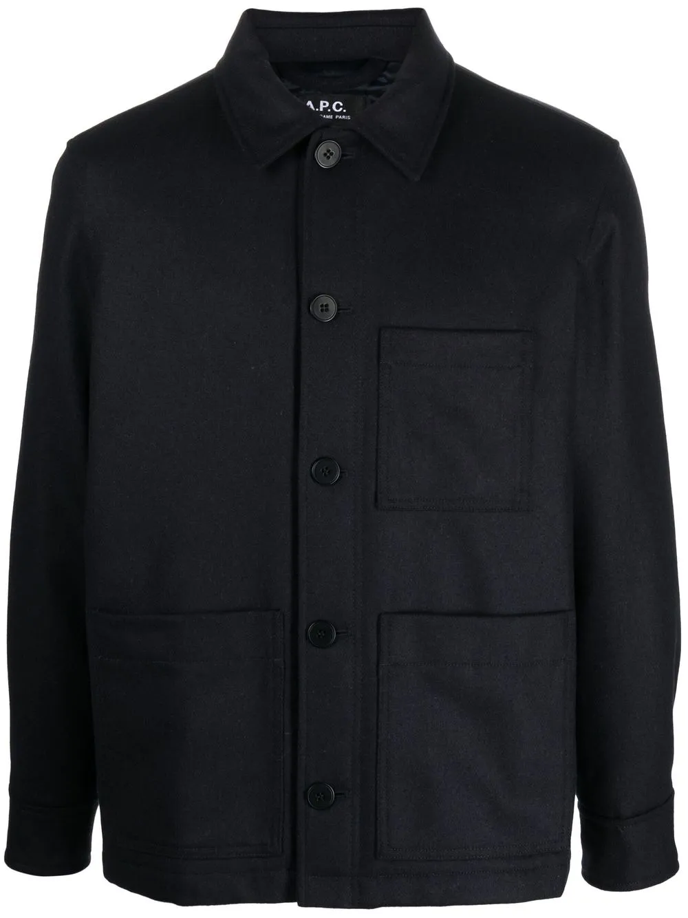 

A.P.C. Émile shirt jacket - Blue