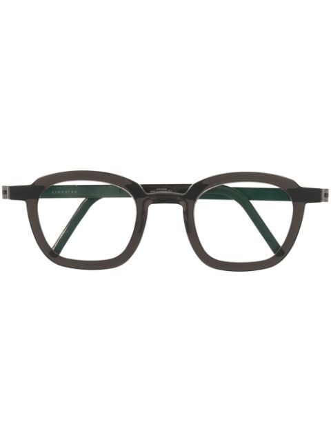 Lindberg square-frame optical glasses 