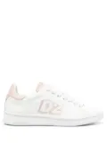 DSQUARED2 logo-print low-top sneakers - White