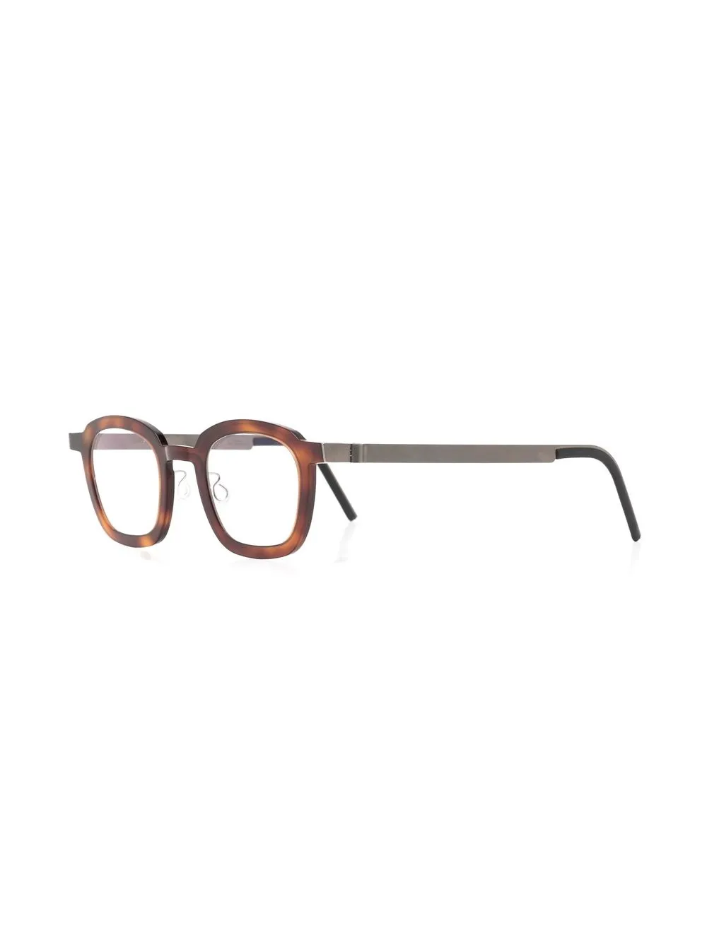 Lindberg tortoiseshell round-frame glasses | Image 2