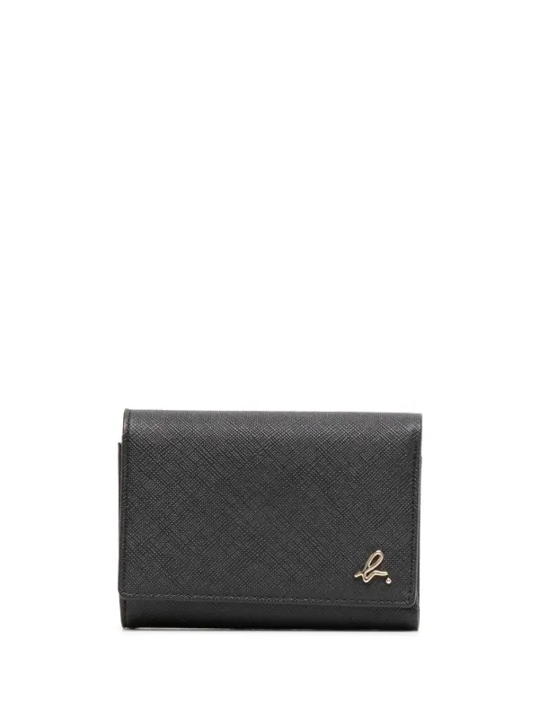 Agnès b. Foldover Leather Wallet - Farfetch