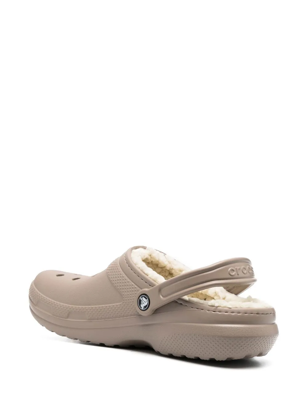 Crocs Classic Lined Slingback Clogs In 中性色