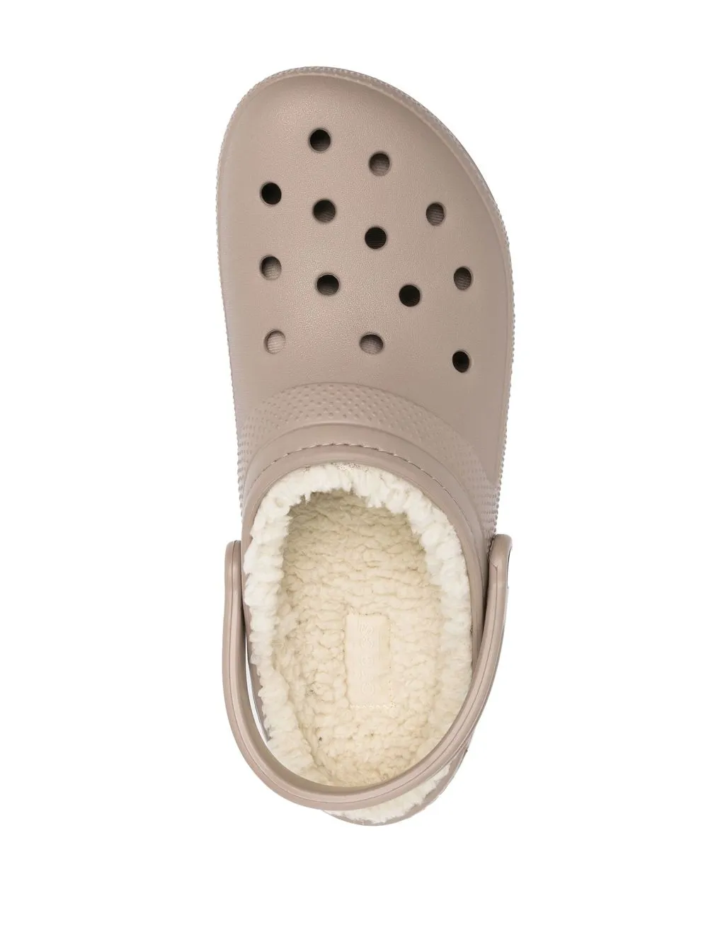 Crocs Classic Lined Slingback Clogs In 中性色
