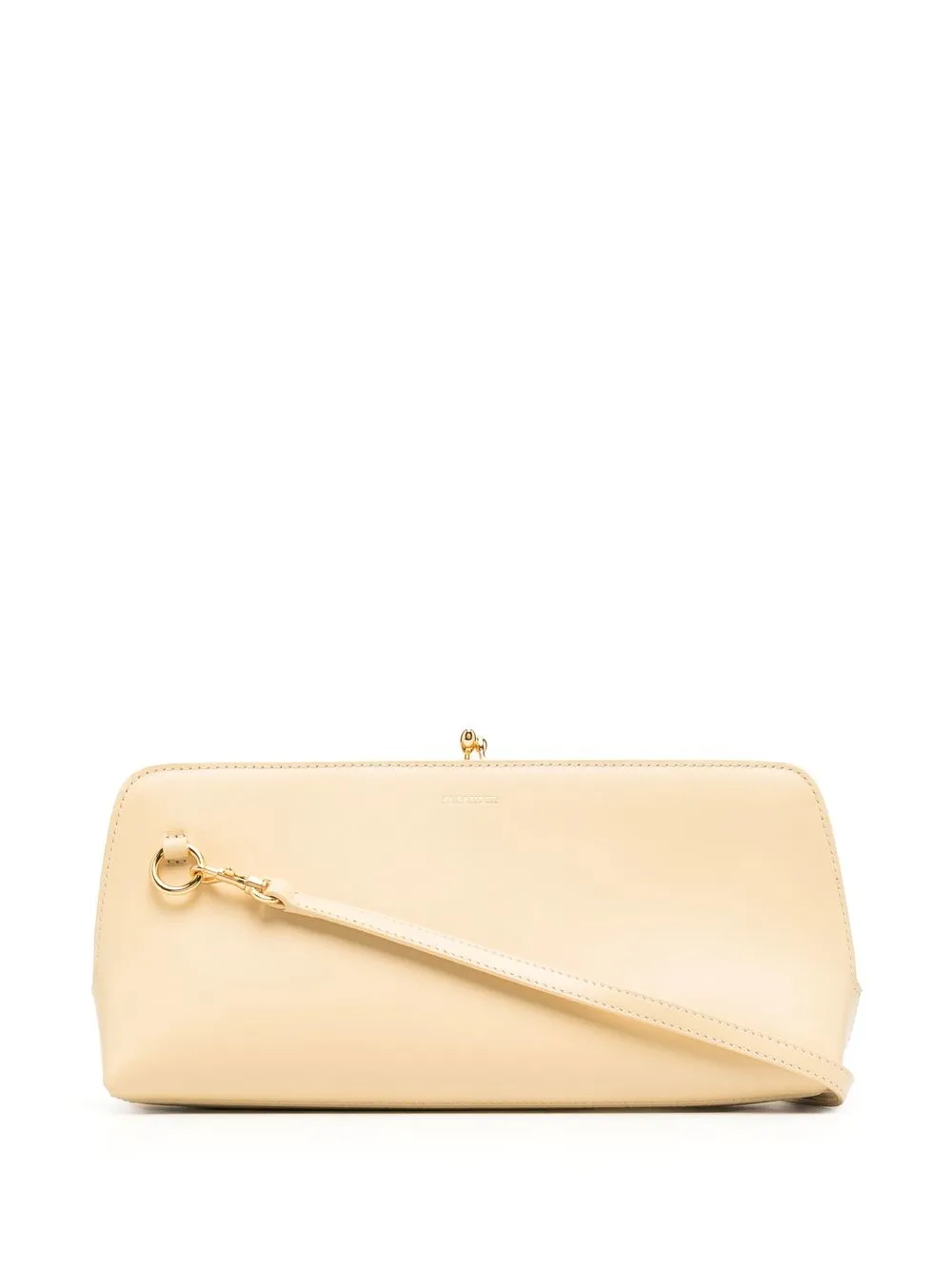 

Jil Sander Goji leather shoulder bag - Neutrals