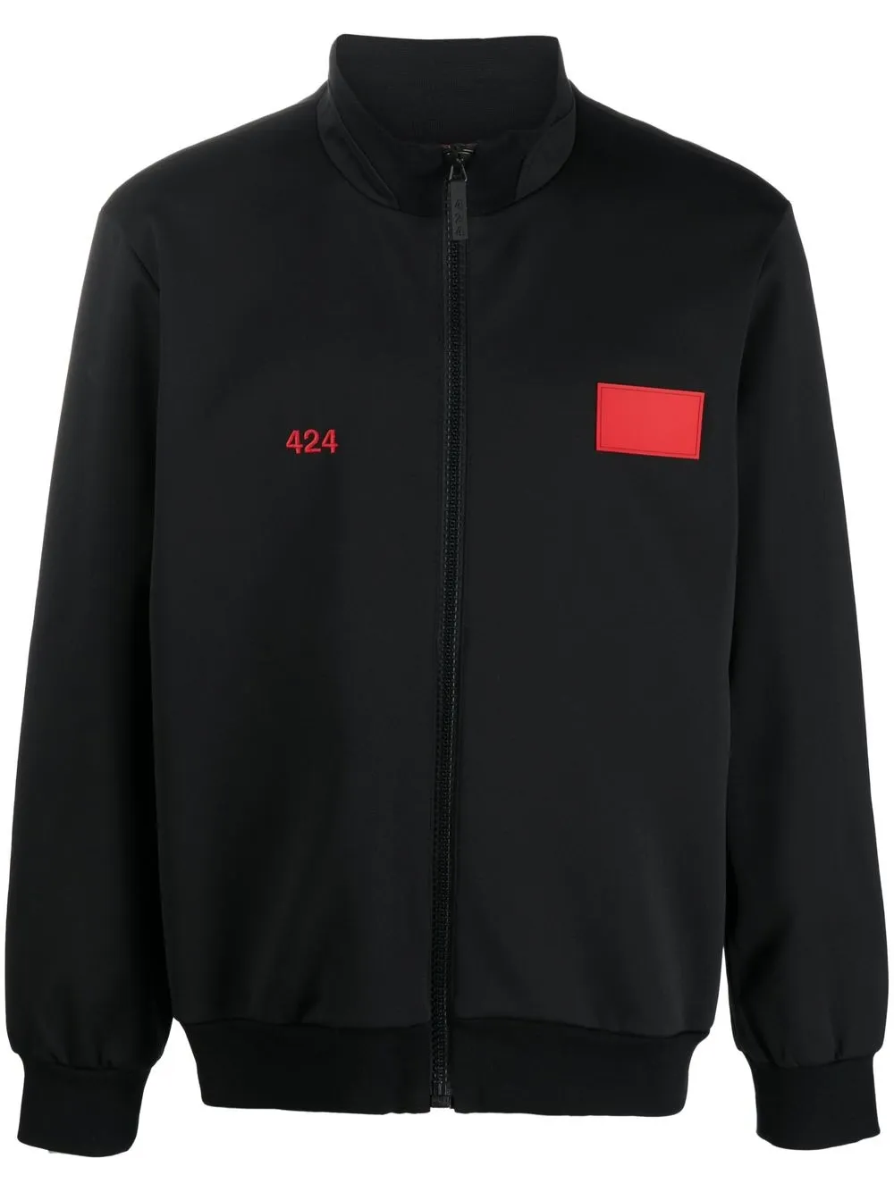 424 Logo embroidered Zipped Jacket Farfetch