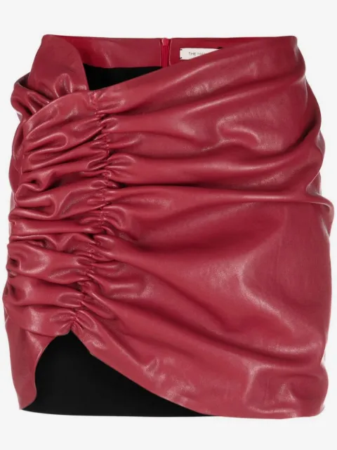 The Mannei ruched mini skirt