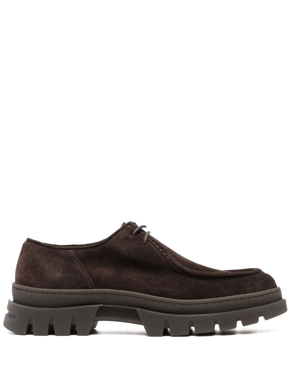 HENDERSON BARACCO LACE-UP SUEDE SHOES