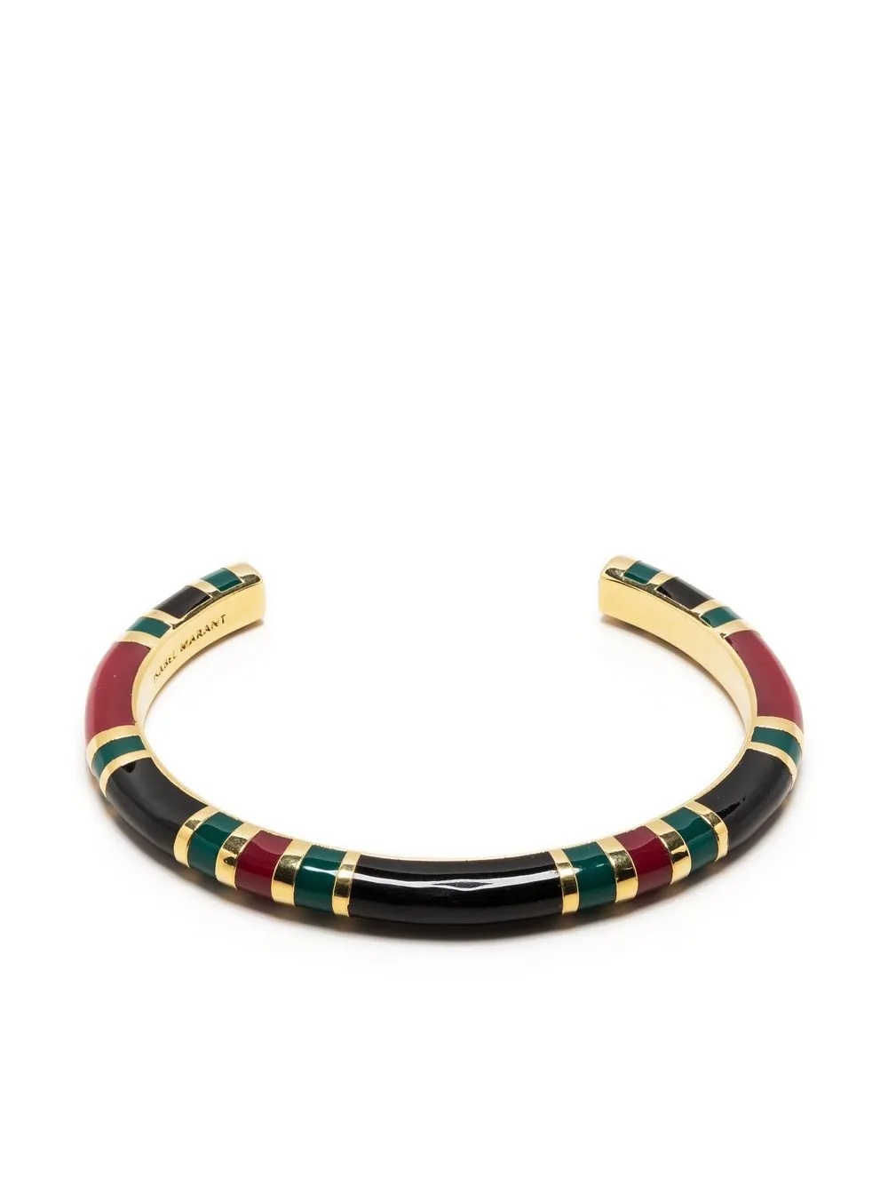 

Isabel Marant brazalete a rayas - BURGUNDY