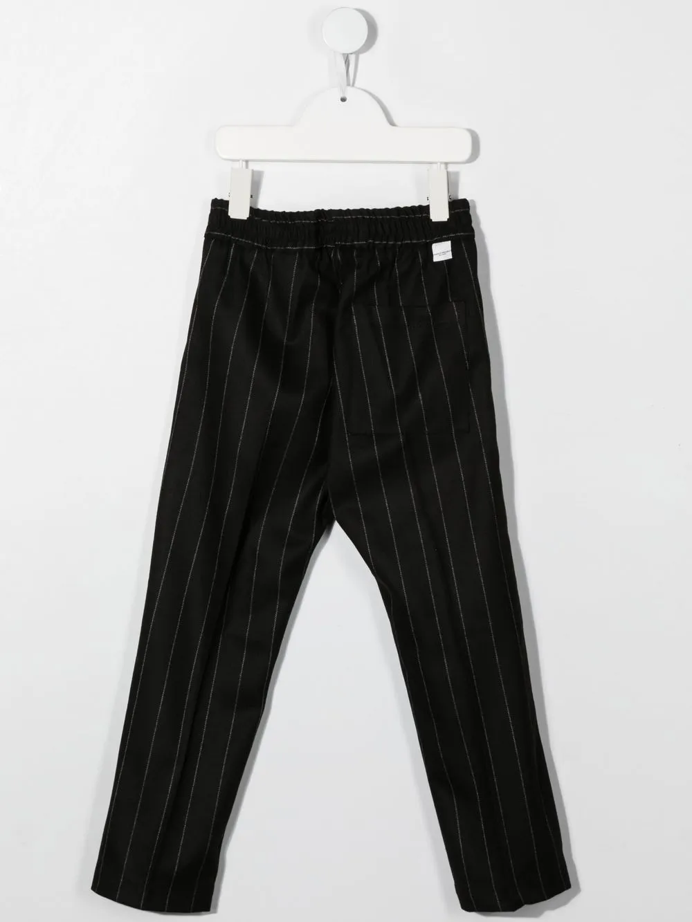 

Paolo Pecora Kids pantalones con pretina elástica - Negro