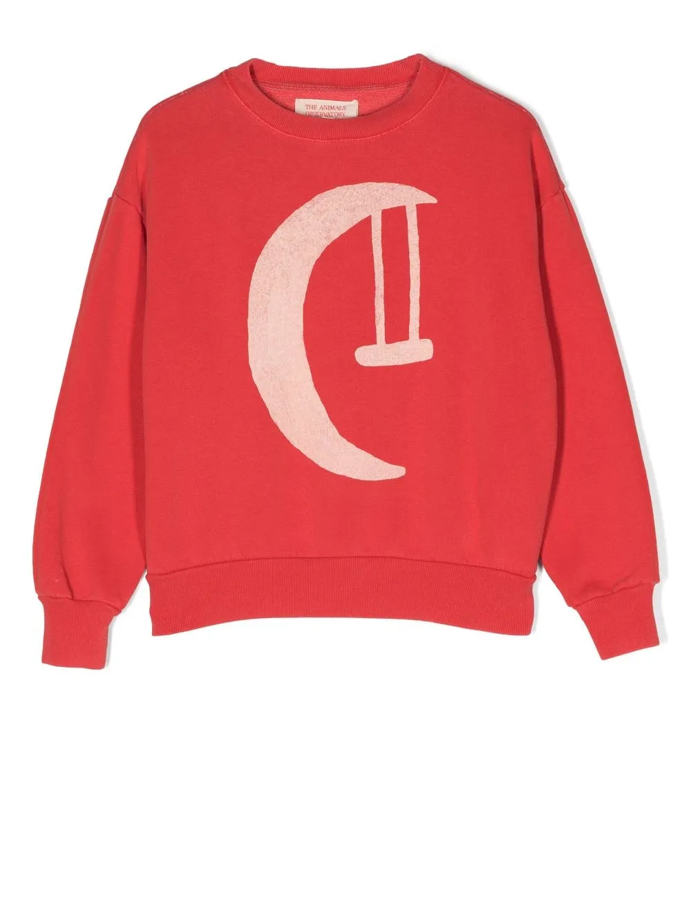 

The Animals Observatory sudadera con ilustración estampada - Rojo