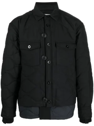 sacai down jacket mens