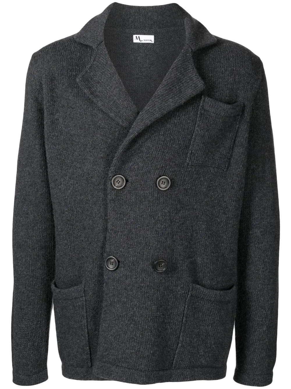 

Doppiaa double-breasted knitted blazer - Grey