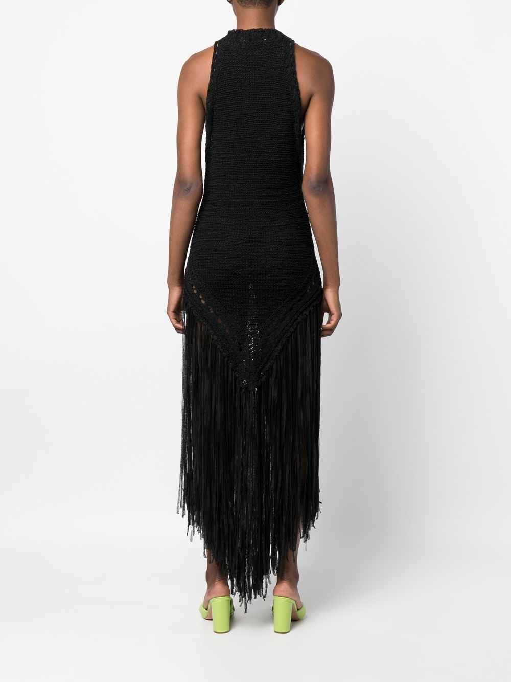 Alexandre Vauthier macramé-detail Sleeveless Dress - Farfetch