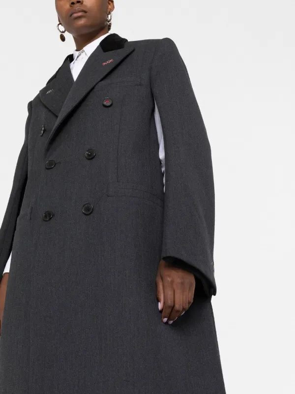 Maison Margiela Cavalry double-breasted Wool Coat - Farfetch