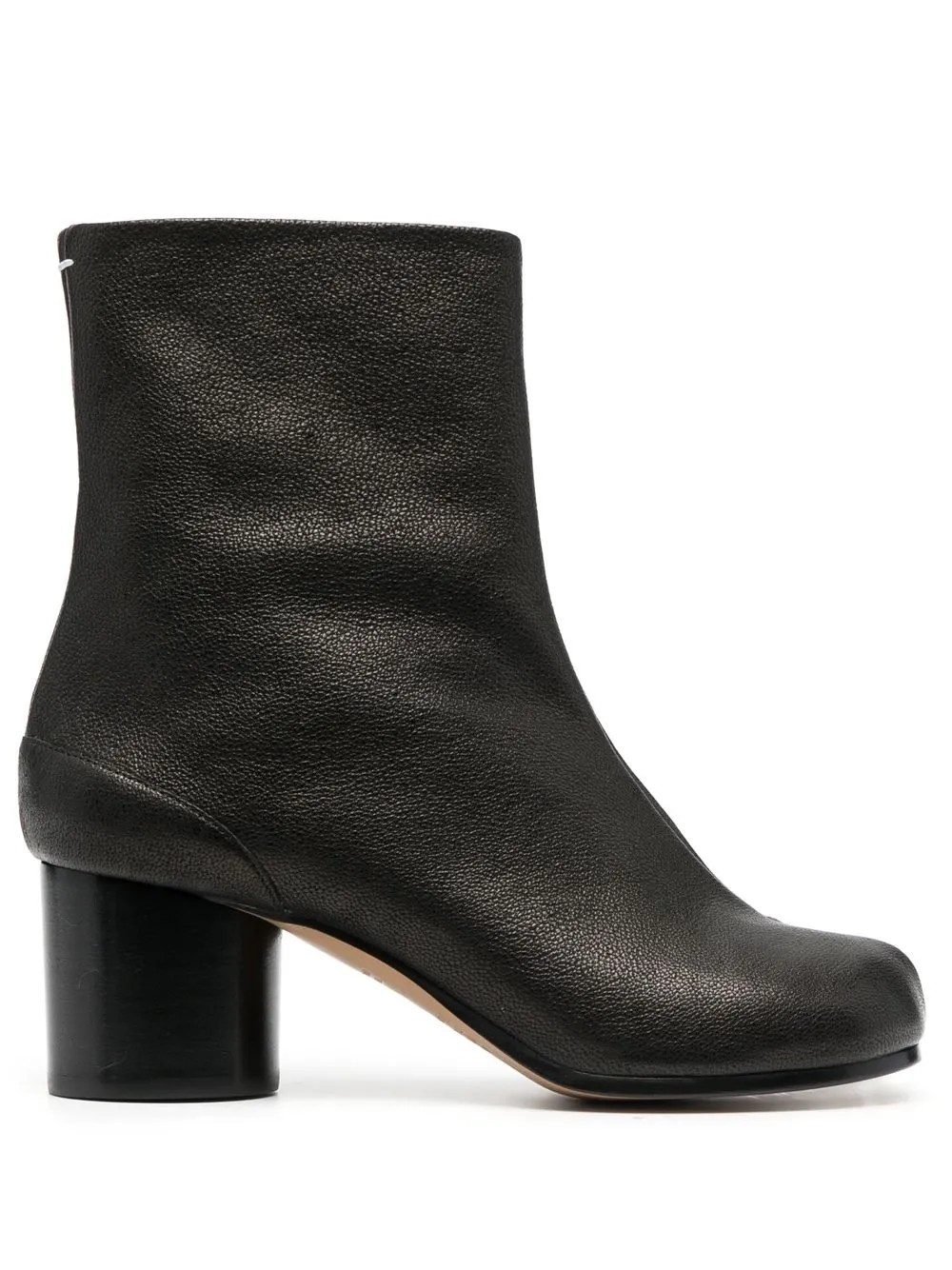 Maison Margiela Tabi 60mm Leather Ankle Boots Black FARFETCH