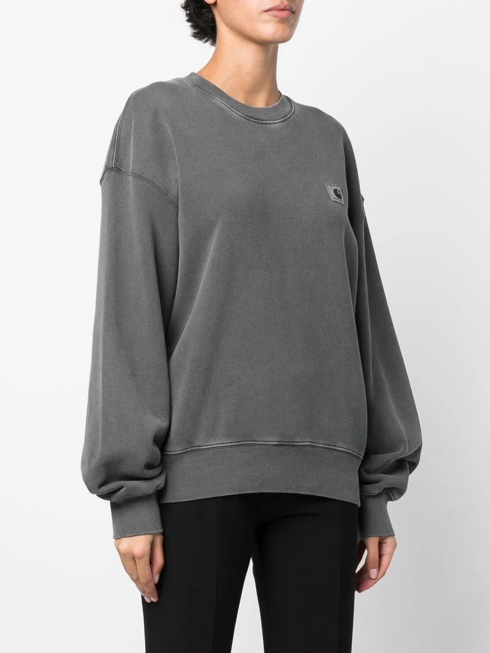  Carhartt Wip Nelson Oversize Sweatshirt - Grey 