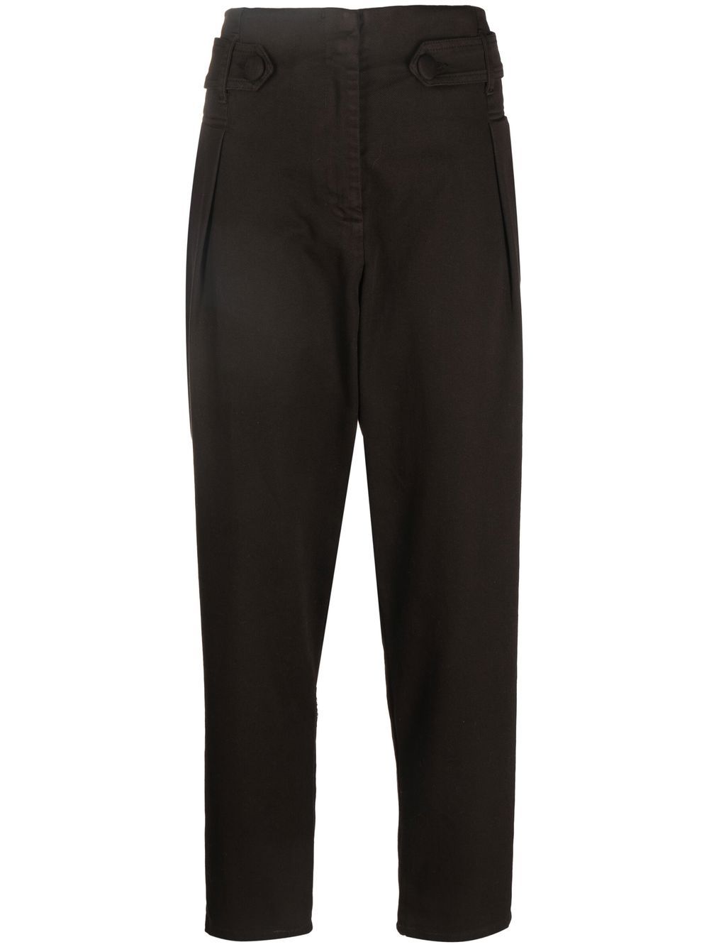 

Federica Tosi high-waisted straight-leg trousers - Brown