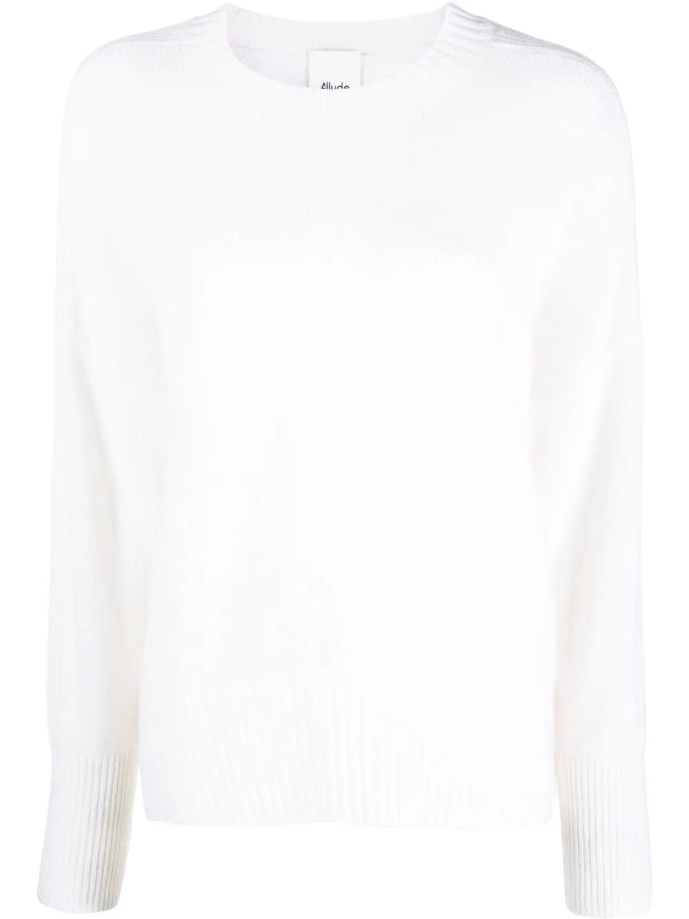 

Allude cashmere crew-neck jumper - White