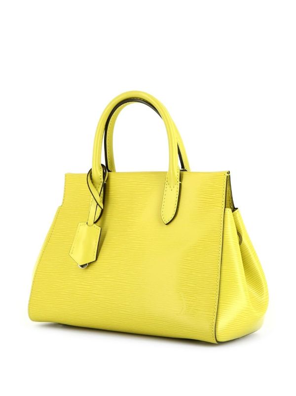 Louis Vuitton, Bags, Louis Vuitton Marly Handbag Epi Leather Bb Yellow