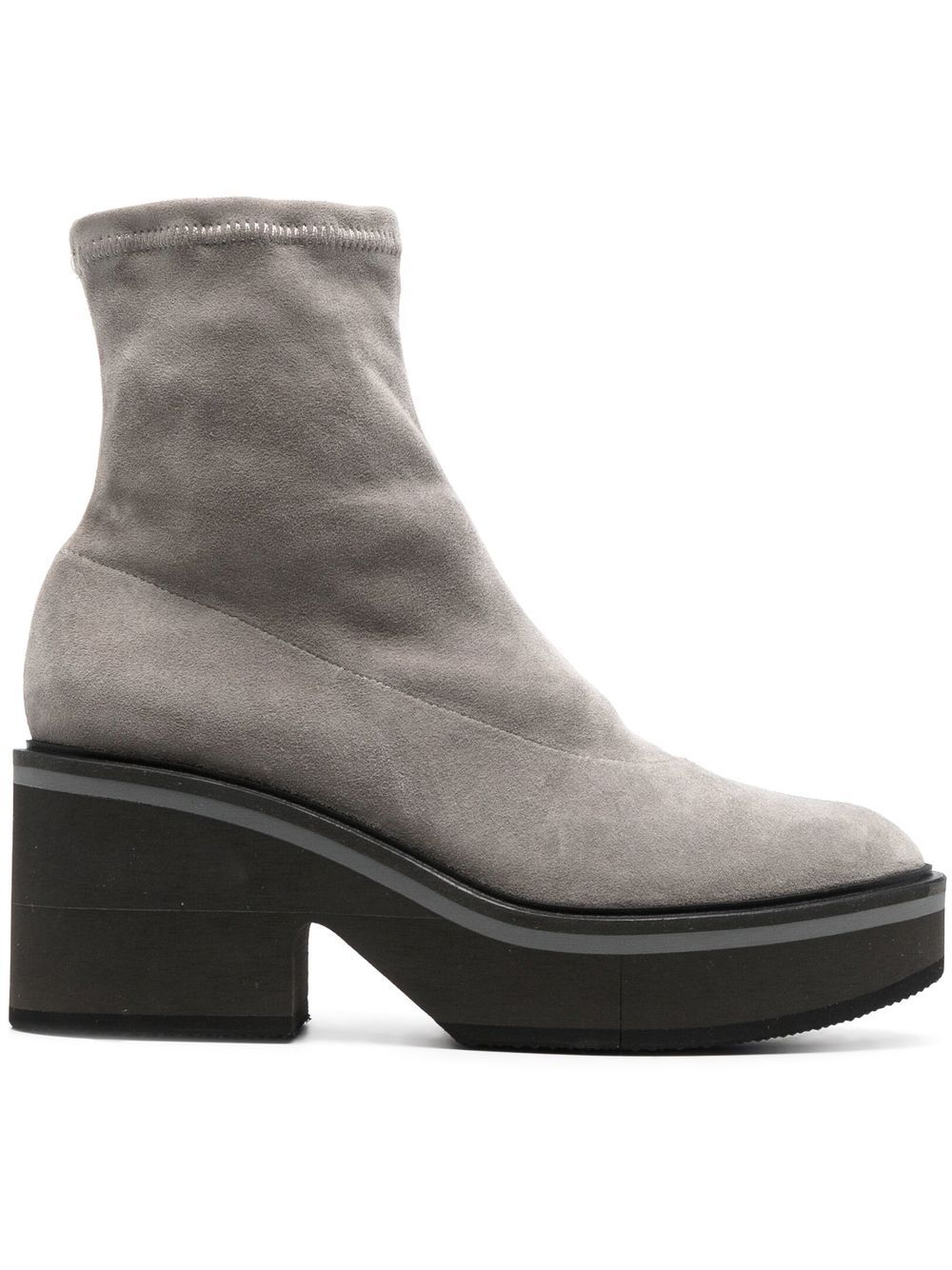 

Robert Clergerie botines con plataforma - Gris