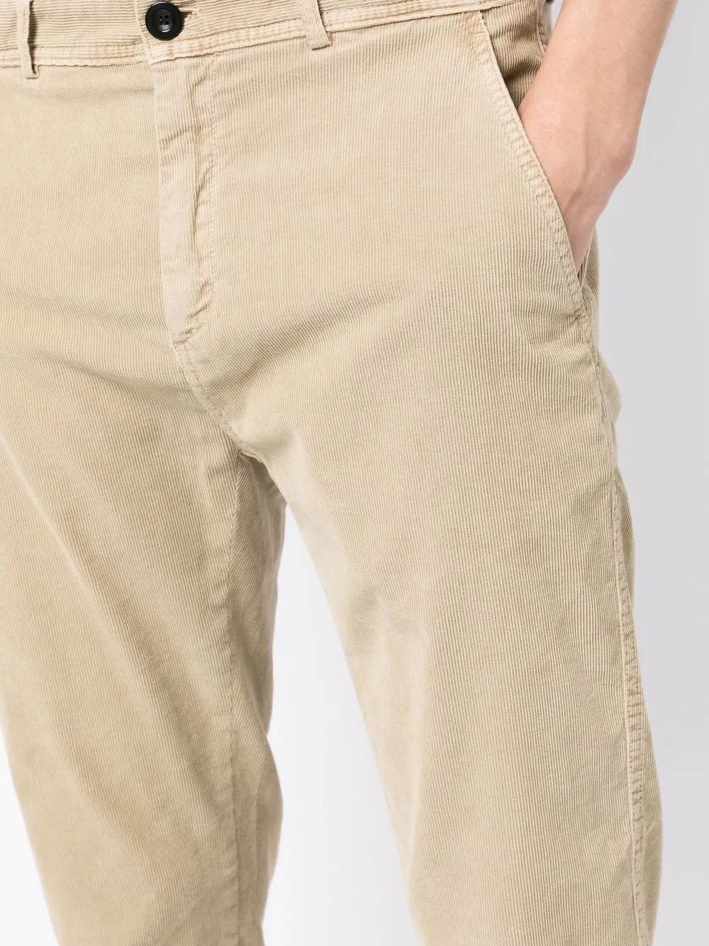 Department 5 Ribfluwelen broek Bruin