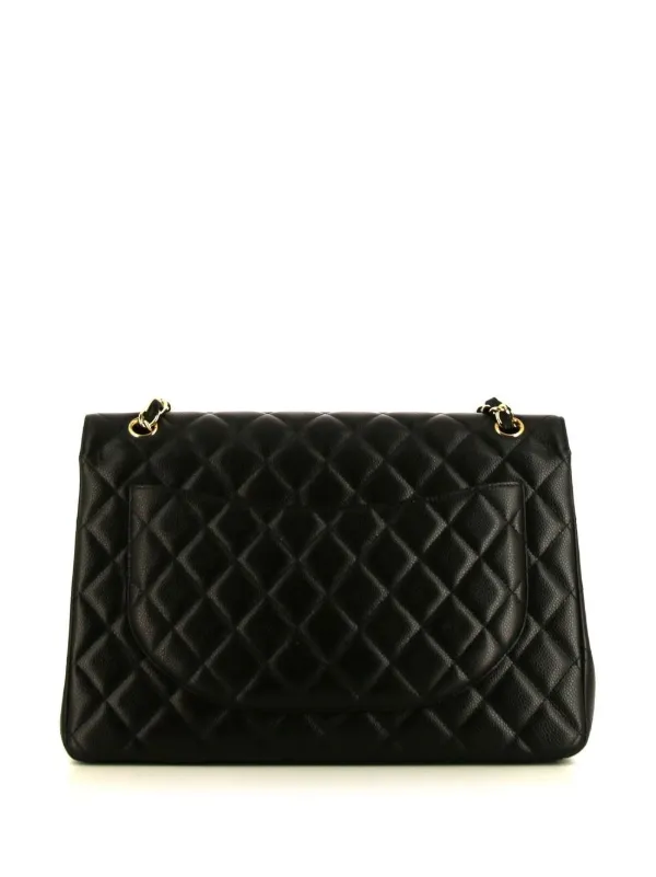 chanel black vintage backpack - Gem