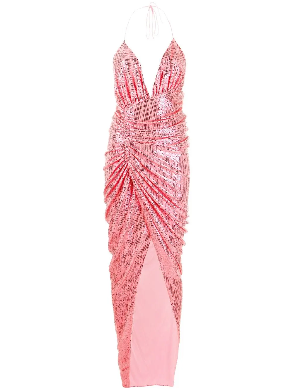 

Alexandre Vauthier vestido de noche con lentejuelas - Rosado