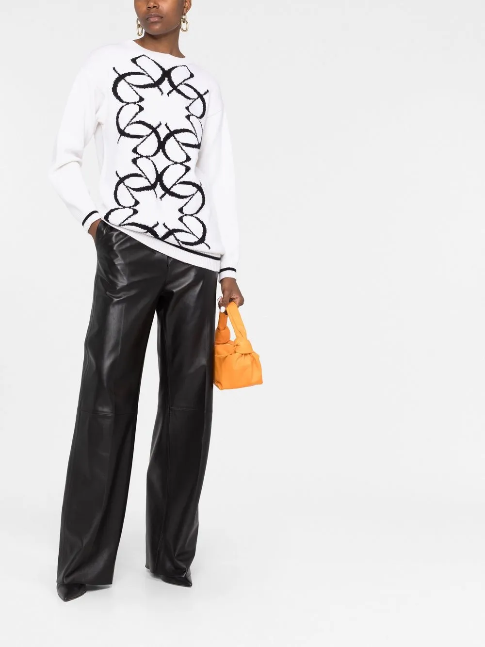 Elie Saab intarsia-knit jumper | Knitted Sweaters | Image 2