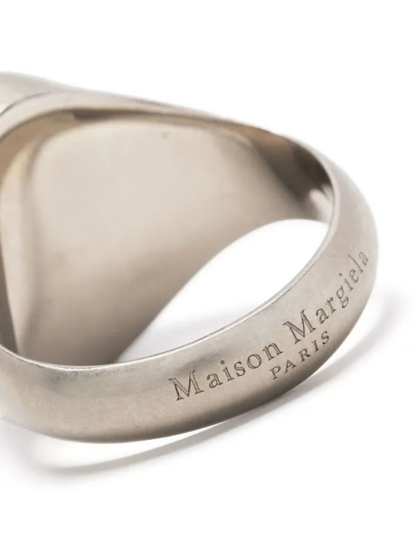 engraved-logo signet ring