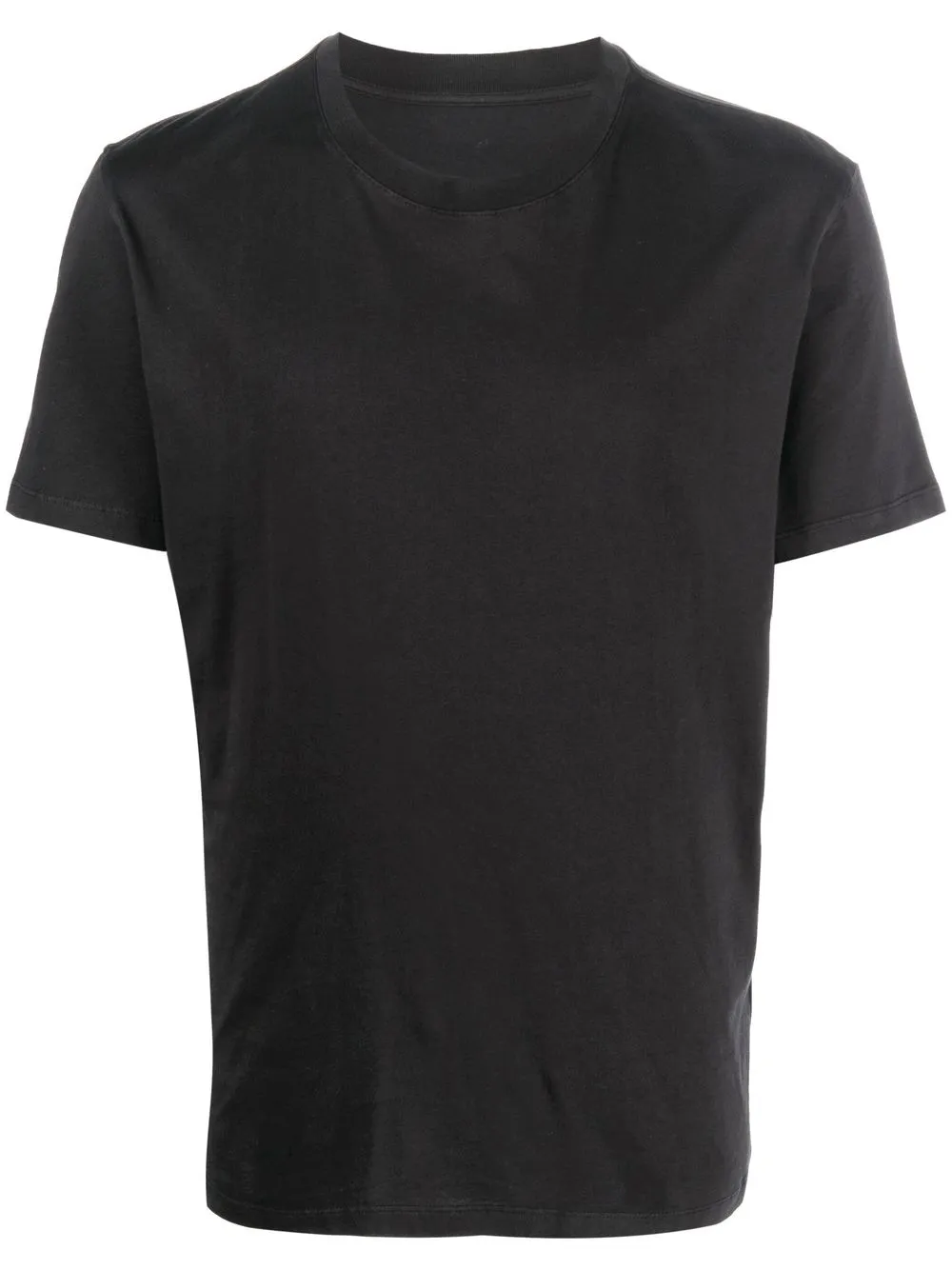 

Maison Margiela playera corta con cuello redondo - Negro