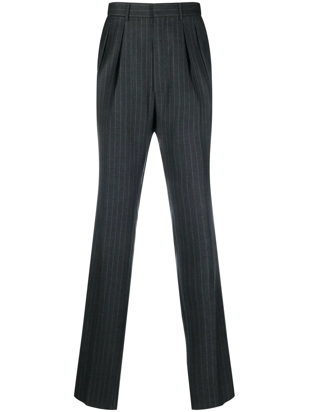 

TOM FORD pantalones con rayas diplomáticas estampadas - Negro