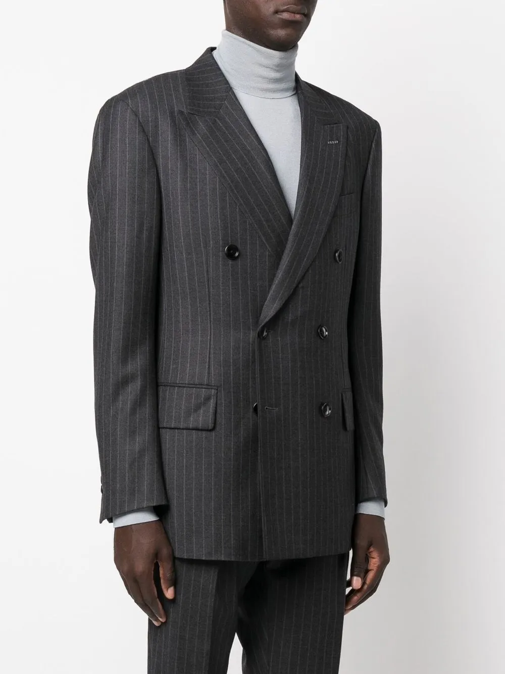 TOM FORD doublebreasted Pinstripe Blazer Farfetch