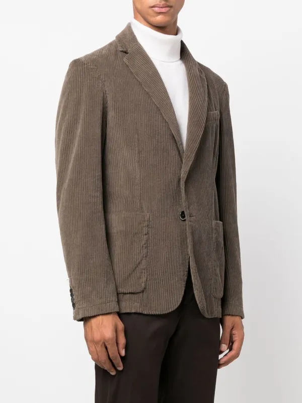 Barena single-breasted cotton-corduroy 