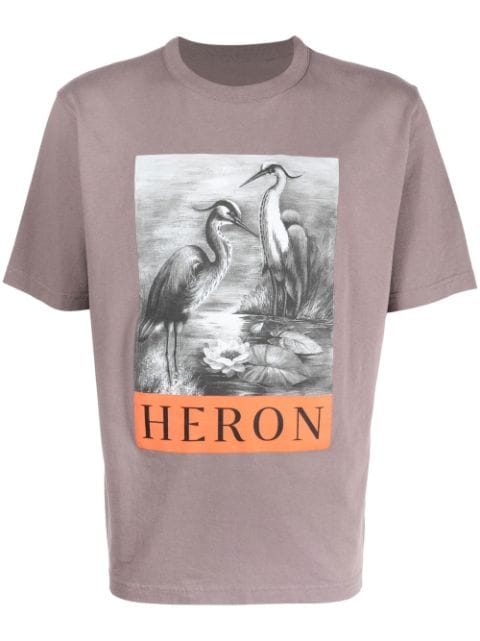 Heron Preston T-Shirt mit Heron-Print